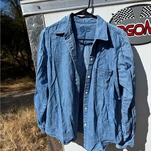 Blue Denim Shirt